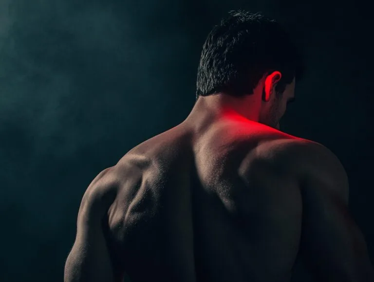 Red light therapy for back pain
